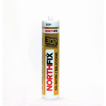 Northfix 302 Gri 280 ml Silikon