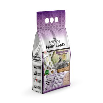 Northland 5 lt Lavanta Kokulu Bentonit Süper Topaklanan Kedi Kumu