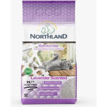 Northland Lavanta Kokulu 20 L Bentonit Kedi Kumu