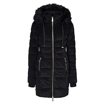 Norway Geographical Bilove Siyah Outdoor Kadın Parka