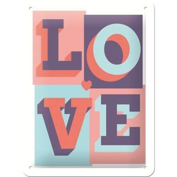 Nostalgic Art Love Metal Pano