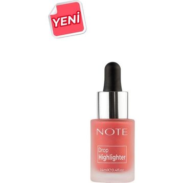 Note 01 Pearl Rose Drop Highlighter Likit Aydınlatıcı