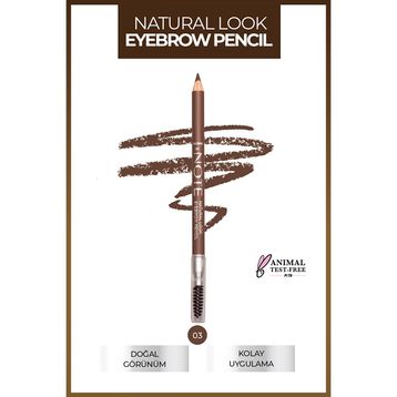 Note 03 Brown Natural Look Eyebrow Pencil