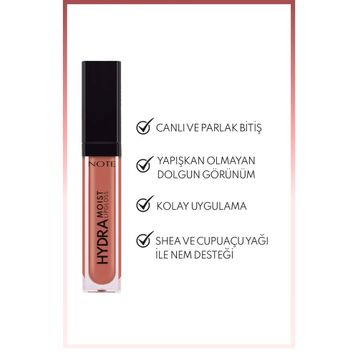 Note 05 Mystic Aura Hydramoist Lipgloss