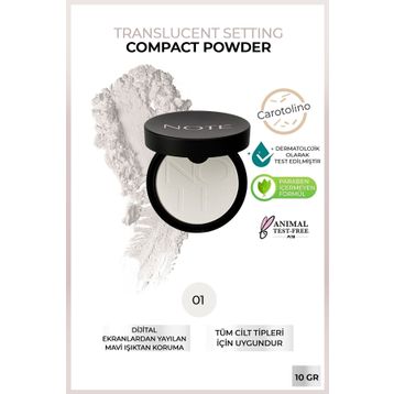 Note Cosmetics Translucent Setting Powder Makyaj Sabitleyici Transparan Pudra