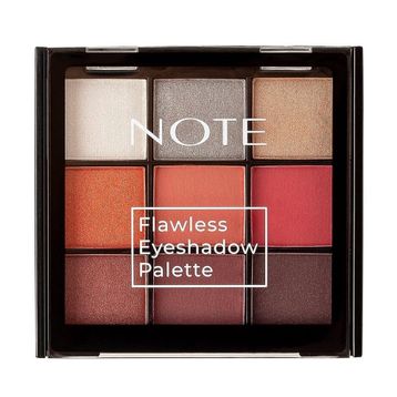 Note Flawless Eyeshadow Palette 9'lu 02 Romantic Date Göz Farı