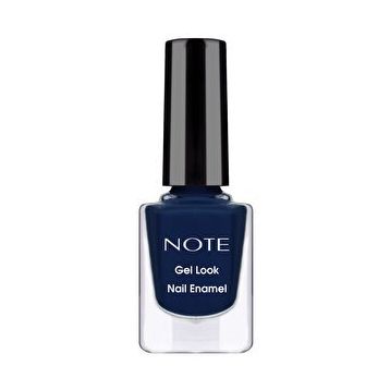 Note Gel Look Nail 21 Navy Blue Enamel Oje
