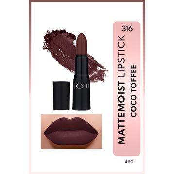 Note Mat Lipstick 316 Coco Toffee Ruj