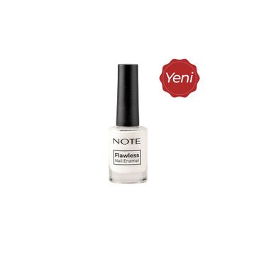 Note Nail Flawless 02 Açık Beyaz Oje