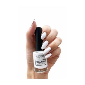 Note Nail Flawless 02 Açık Beyaz Oje