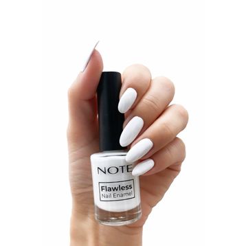 Note Nail Flawless 02 Açık Beyaz Oje