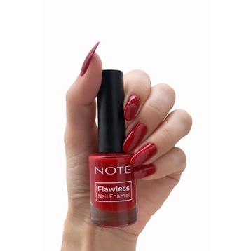 Note Nail Flawless 09 Canlı Kırmızı Oje