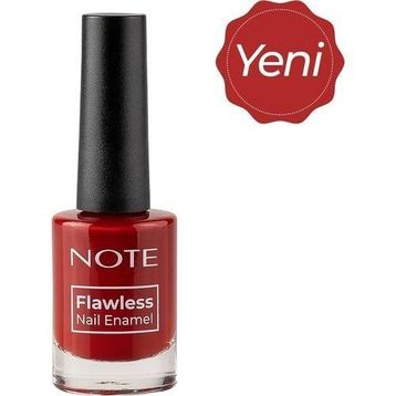 Note Nail Flawless 09 Canlı Kırmızı Oje