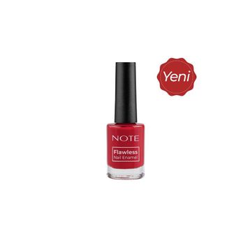 Note Nail Flawless 100 Mutlu Kırmızı Oje