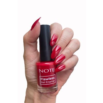 Note Nail Flawless 100 Mutlu Kırmızı Oje