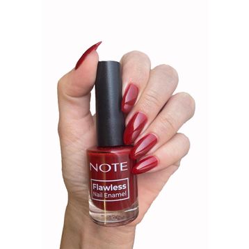 Note Nail Flawless 101 Koyu Bordo Oje