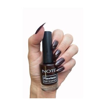 Note Nail Flawless 106 Kahve Siyah Oje