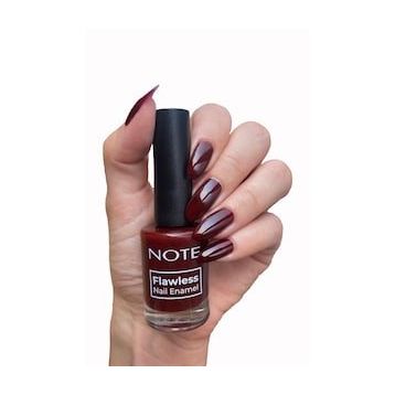 Note Nail Flawless 107 Bordo Kızıl Oje