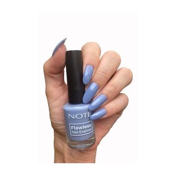 Note Nail Flawless 13 Krom Mavi Oje
