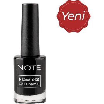 Note Nail Flawless 20 Siyah Oje