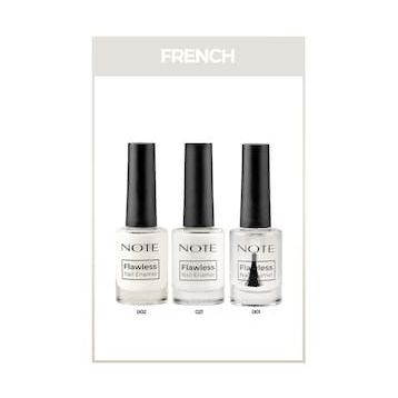 Note Nail Flawless 3'lü French Oje Seti