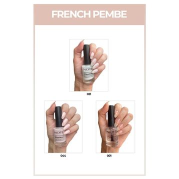 Note Nail Flawless 3'lü French Pembe Oje Seti
