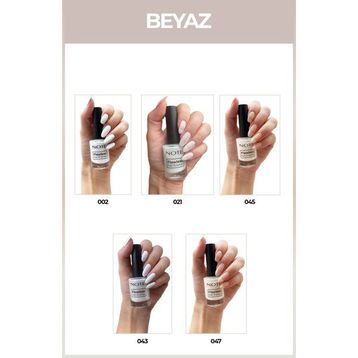 Note Nail Flawless 5'li Beyaz Oje Seti