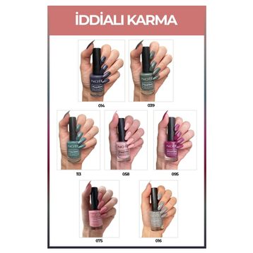 Note Nail Flawless 7'li İddialı Karma Oje Seti