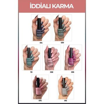 Note Nail Flawless 7'li İddialı Karma Oje Seti