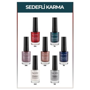 Note Nail Flawless 7'li Sedefli Karma Oje Seti