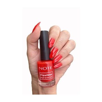 Note Nail Flawless 98 Kırmızı Turuncu Oje