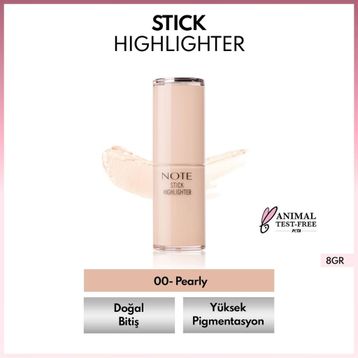Note Stick Highlighter 00 Pearly Nemlendirici Yumuşak Stick Aydınlatıcı