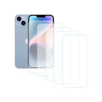 Notech iPhone 14 Plus Temperli 5'li Eko Paket Cam Ekran Koruyucu