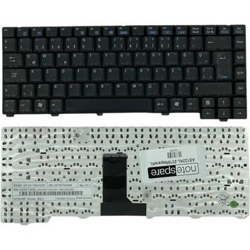 Notespare Asus A6000T A6000U A6000V A6000VA A6000VC A6000VM TR Siyah Notebook Klavye