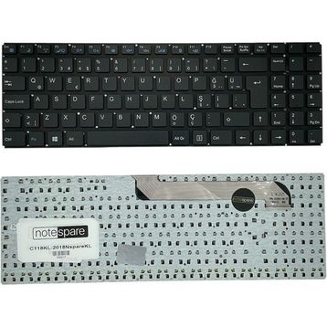 Notespare Casper Nirvana M500 TR Siyah Notebook Klavye