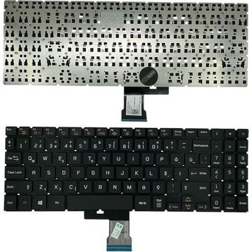 Notespare Casper Nirvana S500.1021-4E00R-S S500.1021-4E00T-S TR Siyah Notebook Klavye
