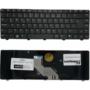 Notespare Dell Inspiron 14R M5030 14R N3010 14R N4010, 14R-N4010 TR Siyah Notebook Klavye
