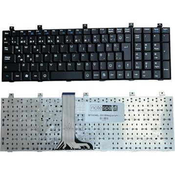 Notespare Exper MS-1642 MS-1682 Uyumlu Siyah Laptop Klavye