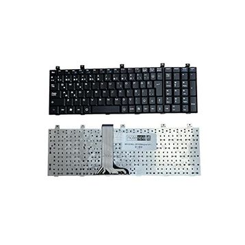 Notespare Exper MS-1642 MS-1682 Uyumlu Siyah Laptop Klavye