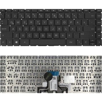 Notespare HP 14-BS013NT 2BT06EA 14-BS015NT 2GS76EA TR Siyah Notebook Klavye