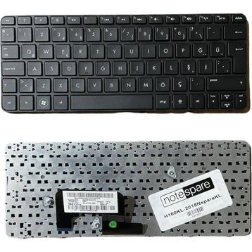 Notespare HP NM3 TR Siyah Notebook Klavye