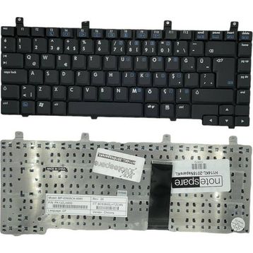 Notespare HP Pavilion DV5000 DV5100 DV5300 TR Siyah Notebook Klavye