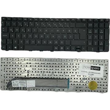 Notespare HP Probook 4530S A1E83EA 4530S A6D96EA 4530S A6F08EA TR Siyah Notebook Klavye