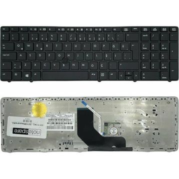 Notespare HP Probook 6560B 6570B 6575B TR Siyah Notebook Klavye