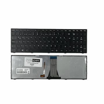 Notespare Lenovo B50-80, B51-30 - B51-35 Uyumlu Siyah TR Işıklı Klavye