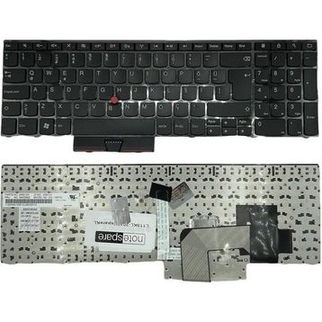 Notespare Lenovo Thinkpad E520 TR Siyah Notebook Klavye