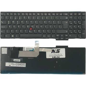 Notespare Lenovo Thinkpad E540 20C6003VTX E540 20C600JBTX TR Siyah Notebook Klavye