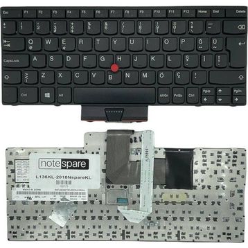 Notespare Lenovo Thinkpad Edge E120 E125 E220 E220S E30 E31 TR Siyah Notebook Klavye
