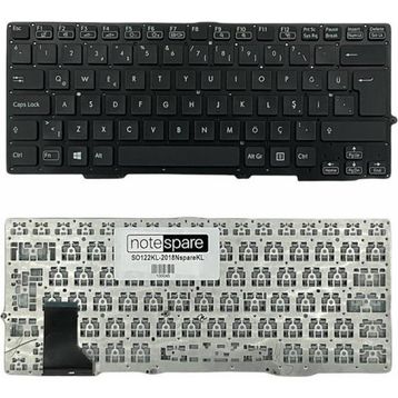 Notespare Sony Vaio SVS1311A4E SVS1311B4E SVS1311C5E SVS1311D4E TR Siyah Notebook Klavye