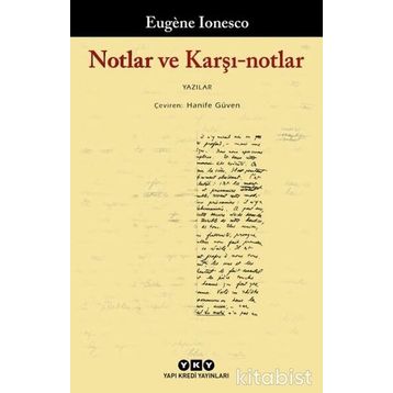 Notlar ve Karşı Notlar - Eugene Ionesco